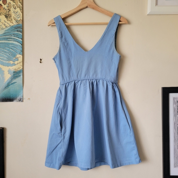 Urban Outfitters Denim Baby Doll Dress - Picture 3 of 3